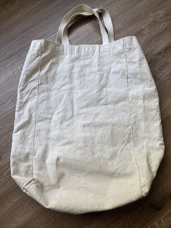 Vintage Teacher Tote Bag ABC’s Of Teaching Cream Casual Cute 15x17 gallery