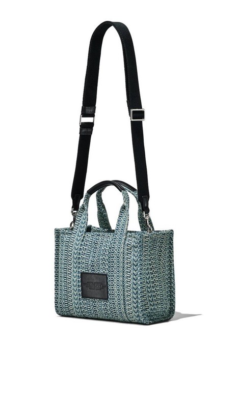 Marc Jacobs The Washed Monogram Denim Tote Bag