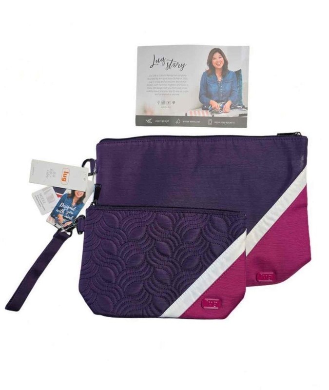 LUG Paddle 2 pc set – Purple, Pink, White – New w/ Tags