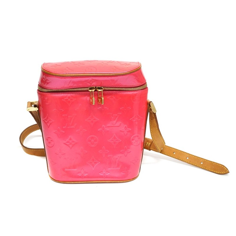 Louis Vuitton Sullivan M91259 Coated Canvas Pink Handbag Women’s #KNB1751