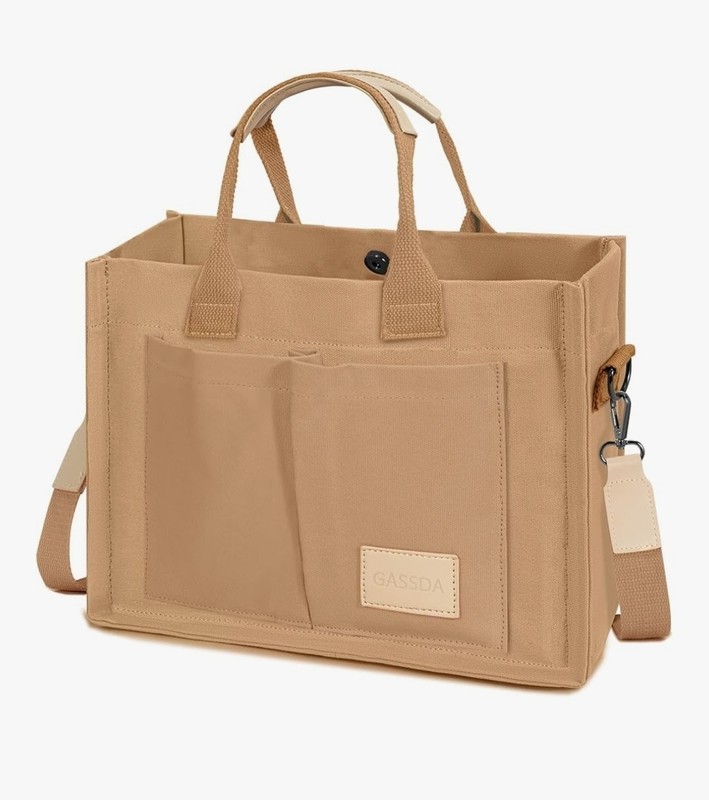 GASSDA Tote Bag for Women Canvas Tote Purse Crossbody Bag