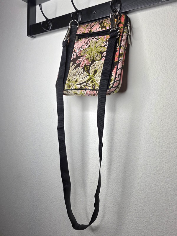 Beach by CLC Crossbody Bag Floral Tropical Hibiscus Multi-Pocket Travel Purse... gallery