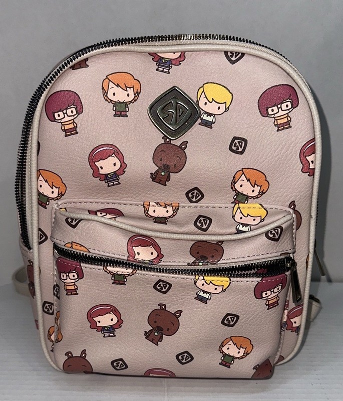 Scooby-Doo Backpack Chibi Funko Mini Bag BioWorld Velma Shaggy Scooby Doo