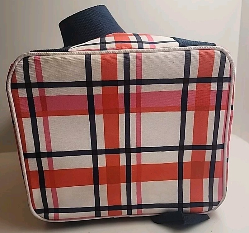 Kate Spade Spring Plaid Picnic Cooler Bag gallery