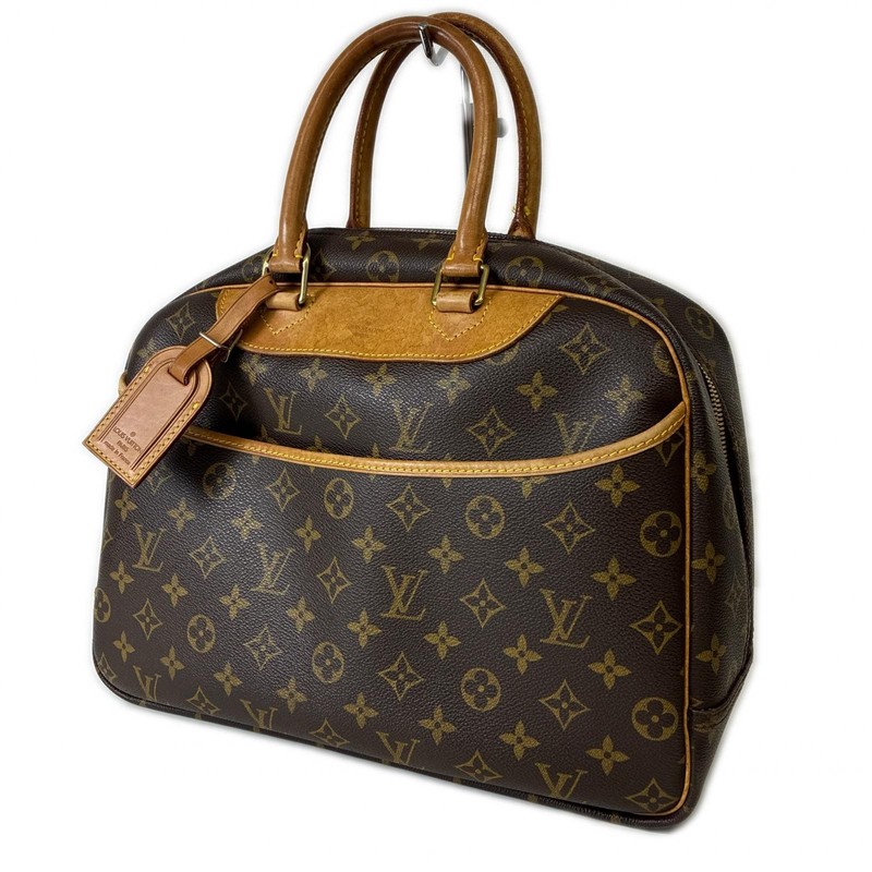 LOUIS VUITTON Deauville Handbag M47270 Monogram canvas Brown