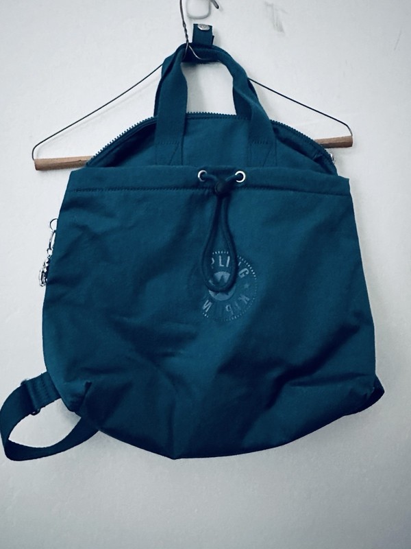 Kipling Goyo Medium Dynamic Beetle One Size teal Blue