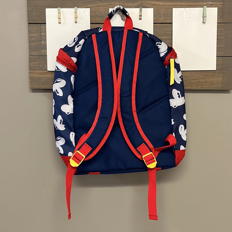 Disney Mickey Mouse 28’ Adjustable Backpack with Two Compartments and Name Tag gallery