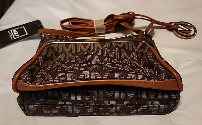 MKF Collection Womens Signature Adjusatble Strap Crossbody Brown Bag [New**] C4 gallery