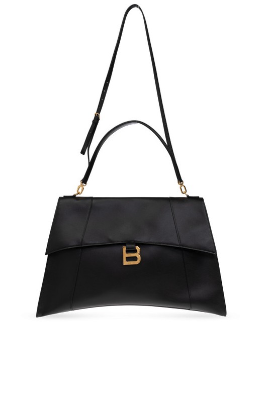 Balenciaga – Women – Handbag ‘HOURGLASS SOFT LARGE’ – Black