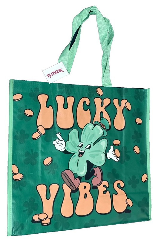 TJ Maxx Reusable Shopping Bag/Tote 10 Gal, Large 20X16X6″ New