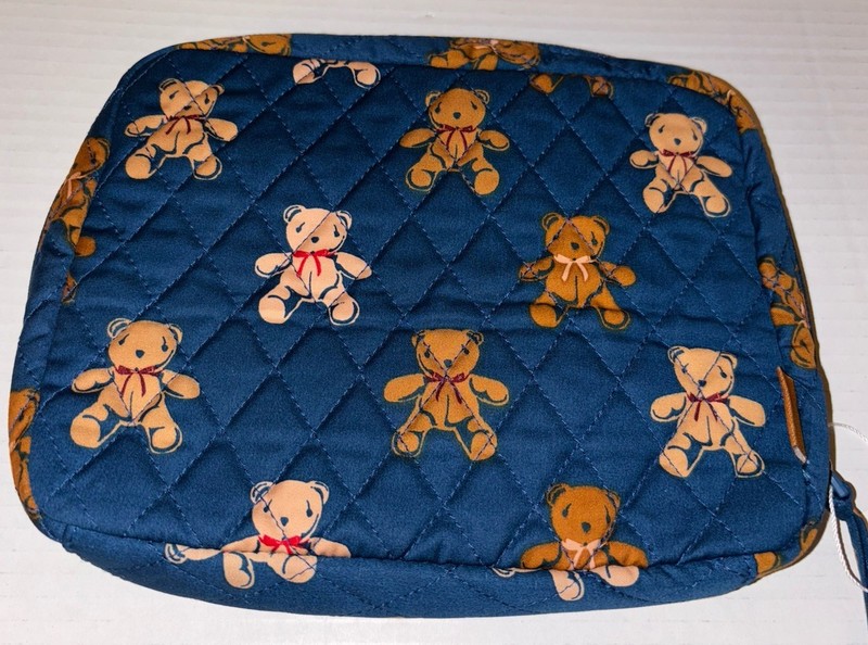 Vera Bradley Cord Organizer Tech Case NWT Bunch Of Bears Teddy Bears gallery