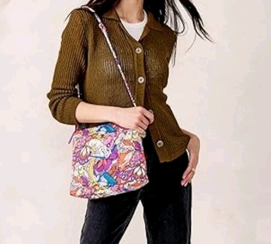 Vera Bradley Womens Featherweight Original Hipster Crossbody