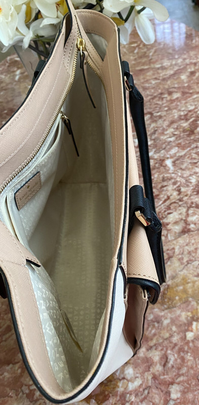New Kate Spade Johanna Wesley Place Beige Cream Saffiano Tote Bag, MSRP $428 gallery