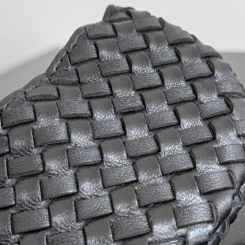 Bottega Veneta Mini Sardine Baby Black Top Handle Bag gallery