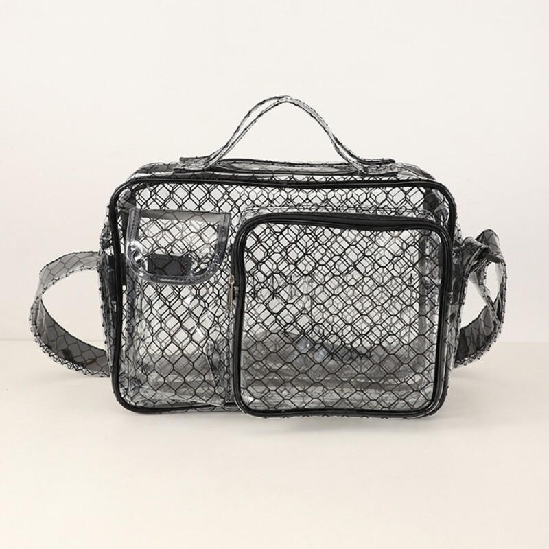 Anti-static Clear PVC Shoulder Cleanroom Engineer Tool Bag Put Computer Tools gallery