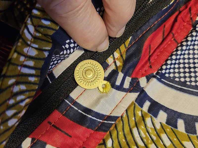 Ankara Goddess Wristlet Clutch Bag African Print Tribal Coin Purse Artist Made gallery