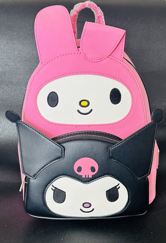 Loungefly Sanrio My Melody And Kuromi Two Tone Backpack — Brand New