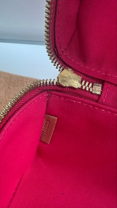 Louis Vuitton Vernis Sullivan Horizontal PM Handbag M91269 Fuchsia Pink From JPN gallery
