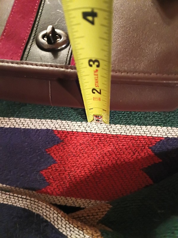 Coach Penny 75th Anniversary Stripe Crossbody Bag Brown & Pink Limited Edition gallery