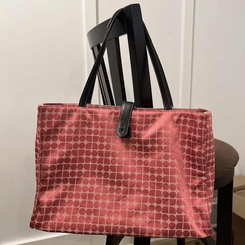 KATE SPADE Large Pink Open Tote 15x10x5in