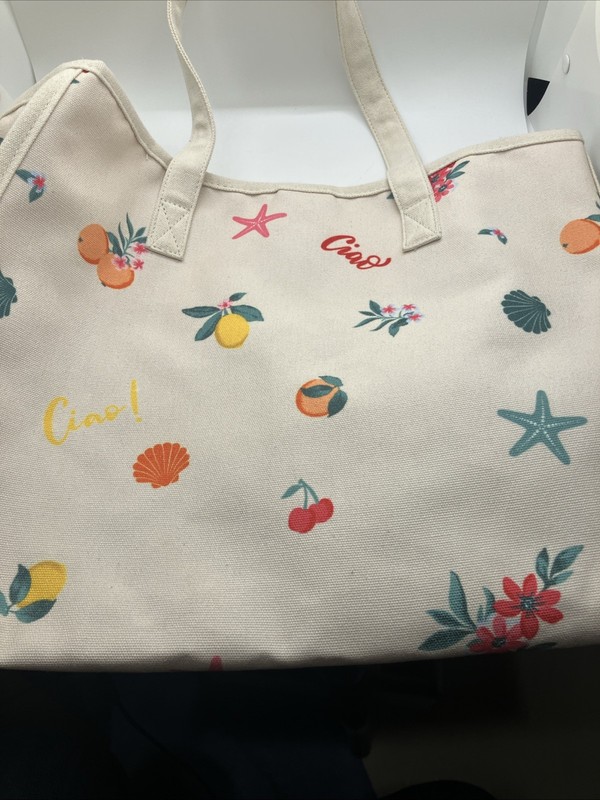 Target Canvas Beach Bag Ciao Art Class 202141204 16X13 X6 Inch.