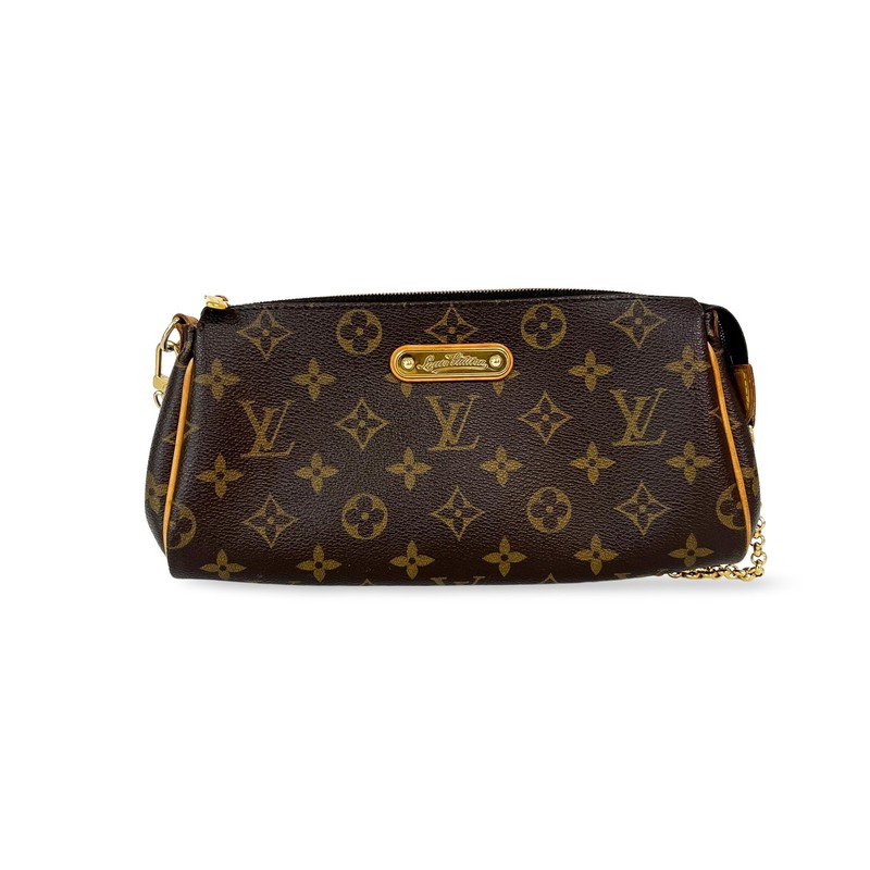 Auth Louis Vuitton Monogram Eva Clutch M95567