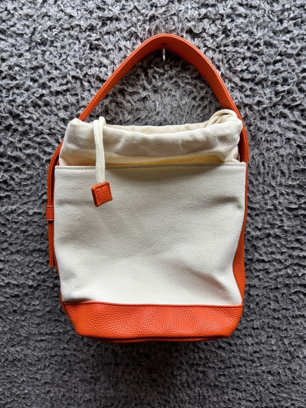 Sulwhasoo Bucket & Drawstring Bag w/ Adjustable Handle Off White gallery