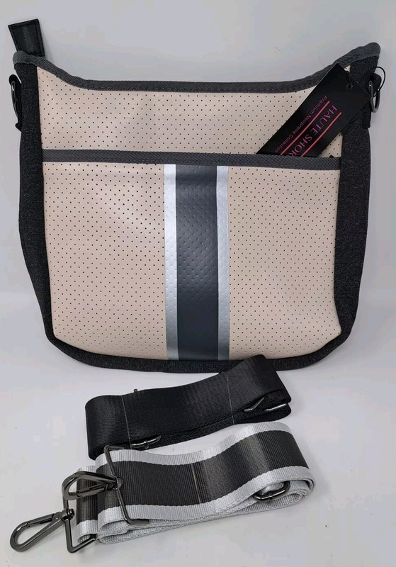 Haute Shore Cult Neoprene Crossbody Bag Zip Closure – 2 Adjustable Straps