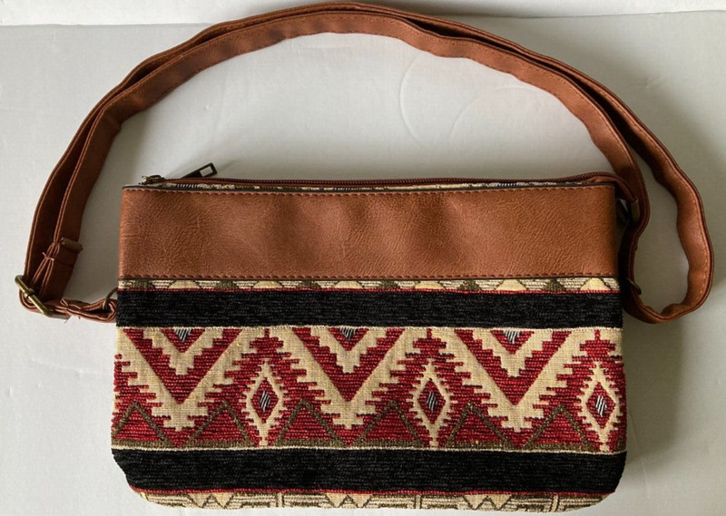 Canyon Sky Tapestry Purse with Detachable Shoulder Strap Southwestern Print