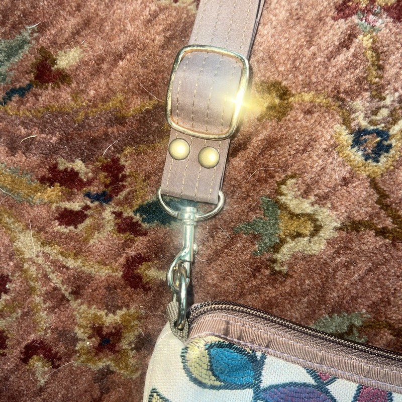 Danny K of Beverly Hills Crossbody Multicolor Leaf Tapestry Shoulder Bag Purse gallery