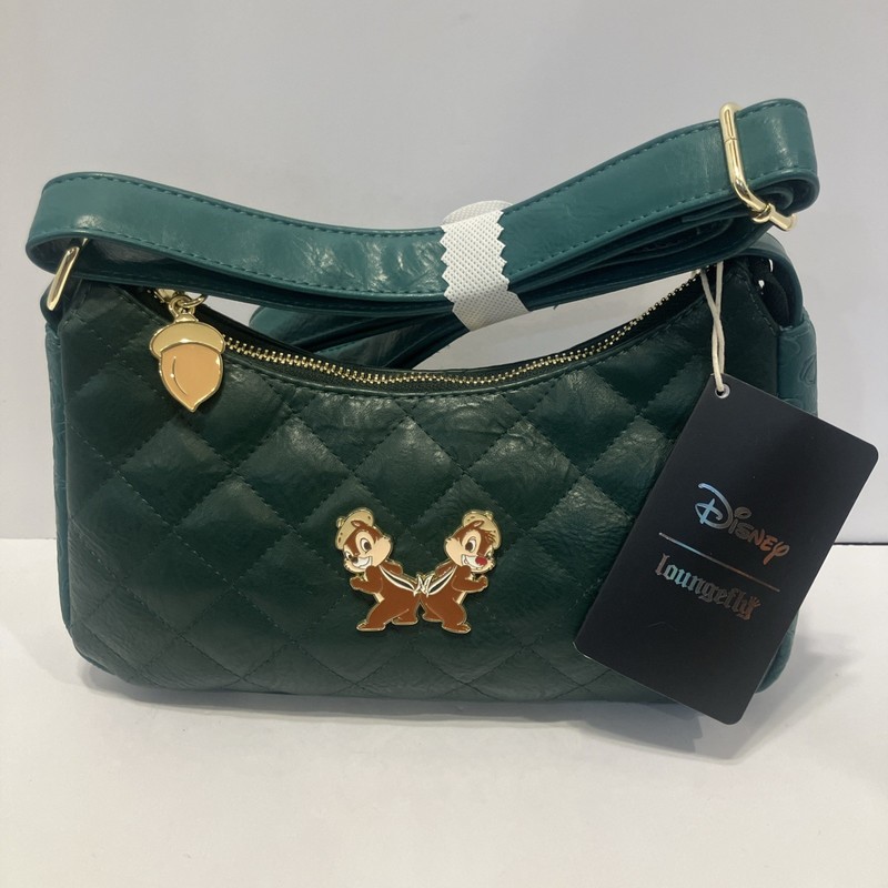 NWT Loungefly Disney Chip & Dale Quilted Shoulder Bag – BoxLunch Exclusive