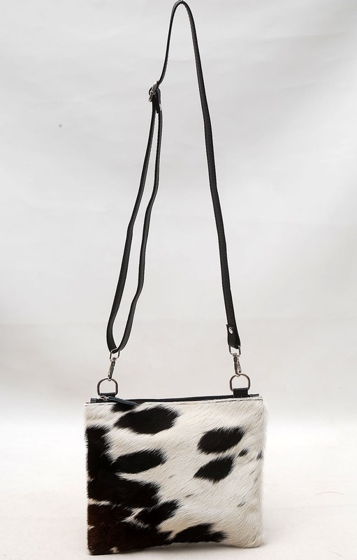 100%Real Cowhide Cross body Purse Handbag, shoulder bag Cowhide Leather SA-1262