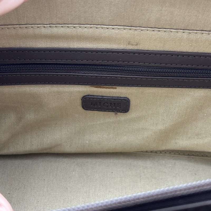 Miche Brown Basic Classic Bag Purse & 6 Different Handle Straps - READ DESC gallery