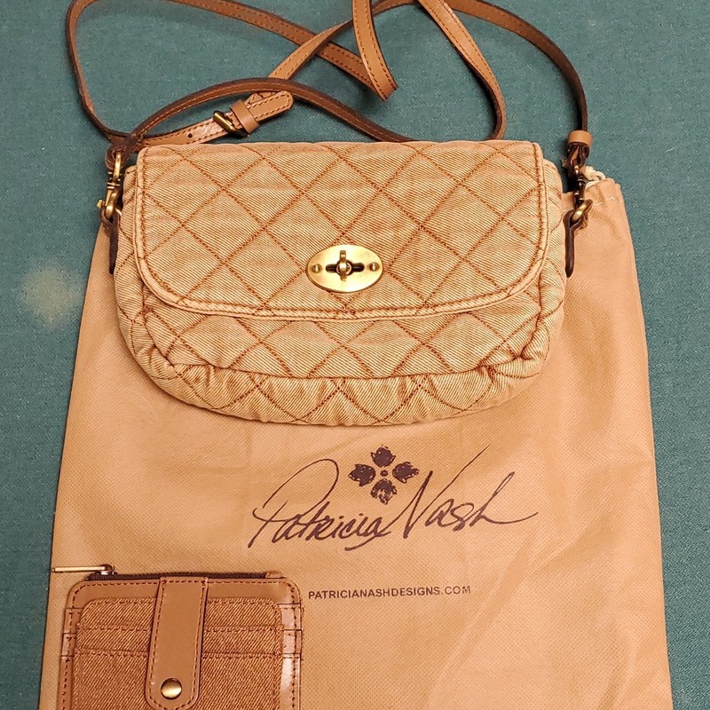 Patricia Nash purse with matching wallet and bag!!!