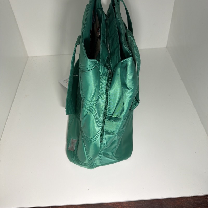 Lug Tempo Tote Bag - Kelly Green -NWT - Color Discontinued gallery