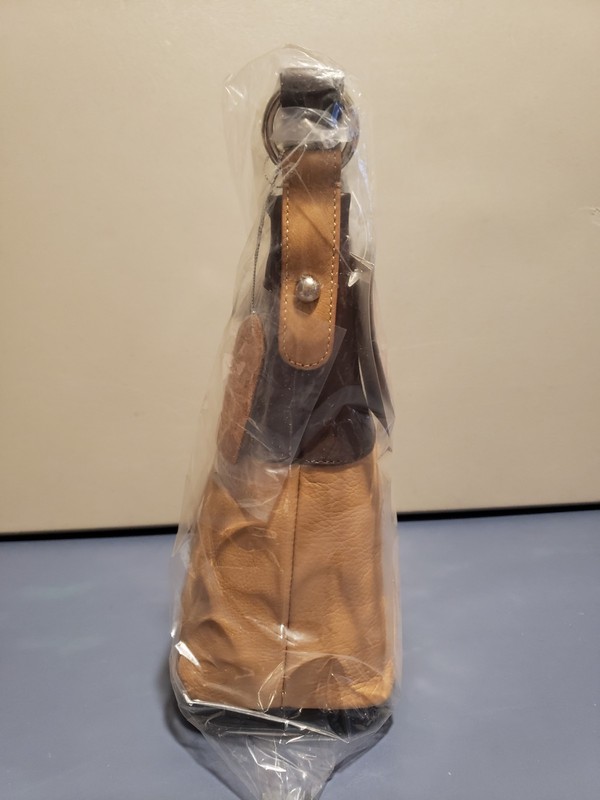 Aurielle Leather Purse Women Shoulder Bag Nut/Brown Brand New In Plastic w/ Tags gallery
