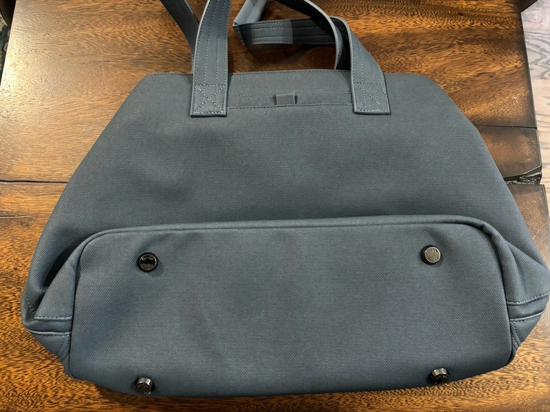 Lug Tempo Matte Luxe VL Tote Bag Purse Blue Moon Ice Pop NWOT gallery