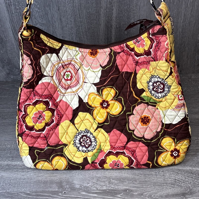 Vera Bradley women's Buttercup Hobo Shoulder Sling Bag Purse 13” Summer gallery