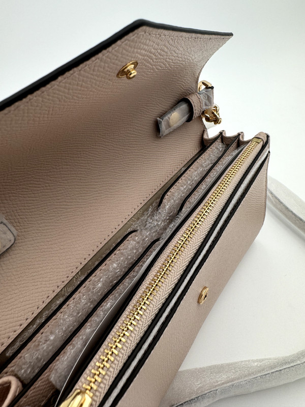Michael Kors Jet Set Charm Large Envelope Phone Crossbody Soft Pink Leather NWT gallery