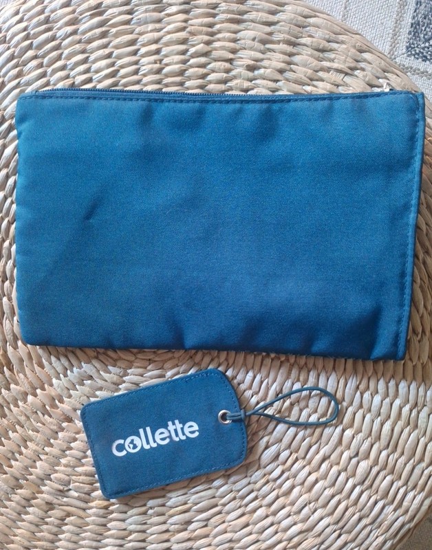 Collette Pouch With Name Tag -turquoise? Multi Compartment gallery