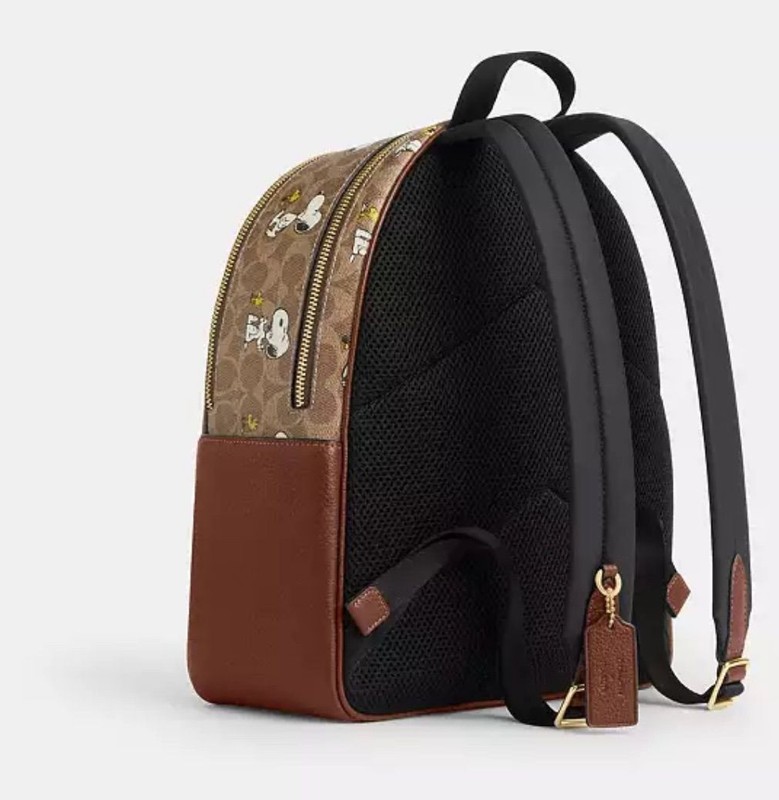 Coach X Peanuts Snoopy Court Backpack Signature Canvas CBM25 Limited Edition New gallery