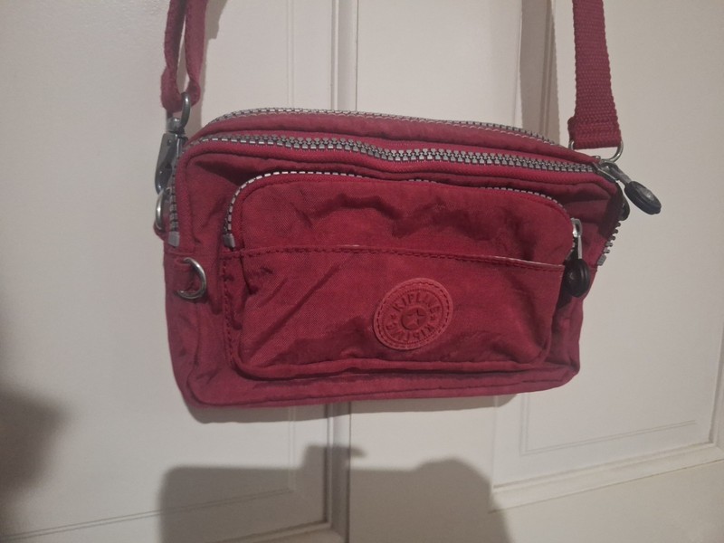Kipling Merryl 2 In 1 Convertible Crossbody Waist Belt Bag FUSCHIA Fannypack