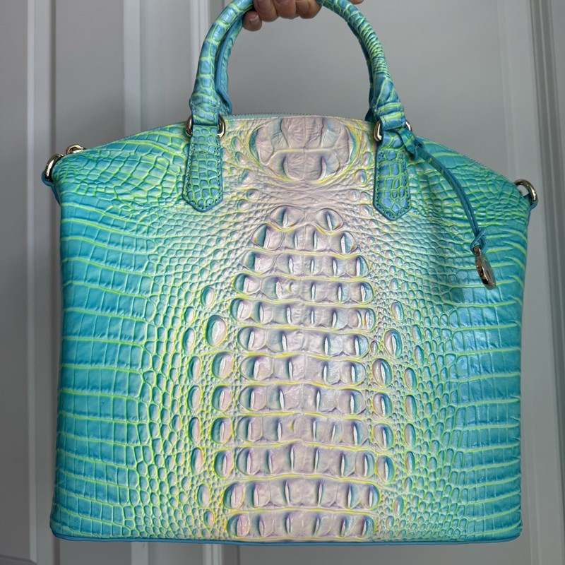 Brahmin Large Duxbury Cotton Candy Melbourne Leather
