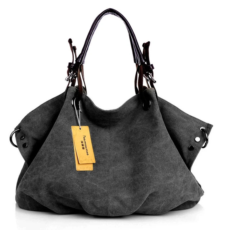Women Messenger Bags Female Crossbody Canvas Bags Solid Shoulder Bag Handbag