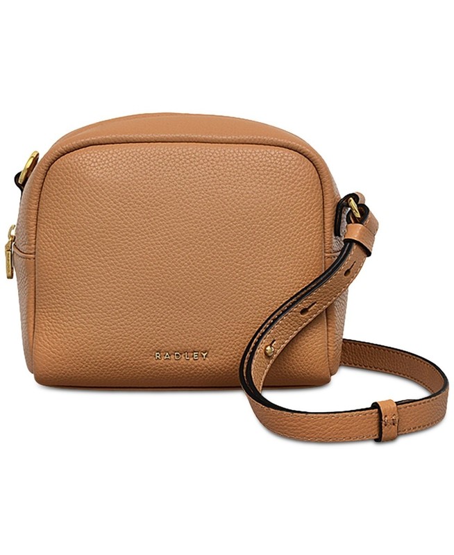 Radley London the Daily Mini Leather Zip Around Crossbody Bag – Chai
