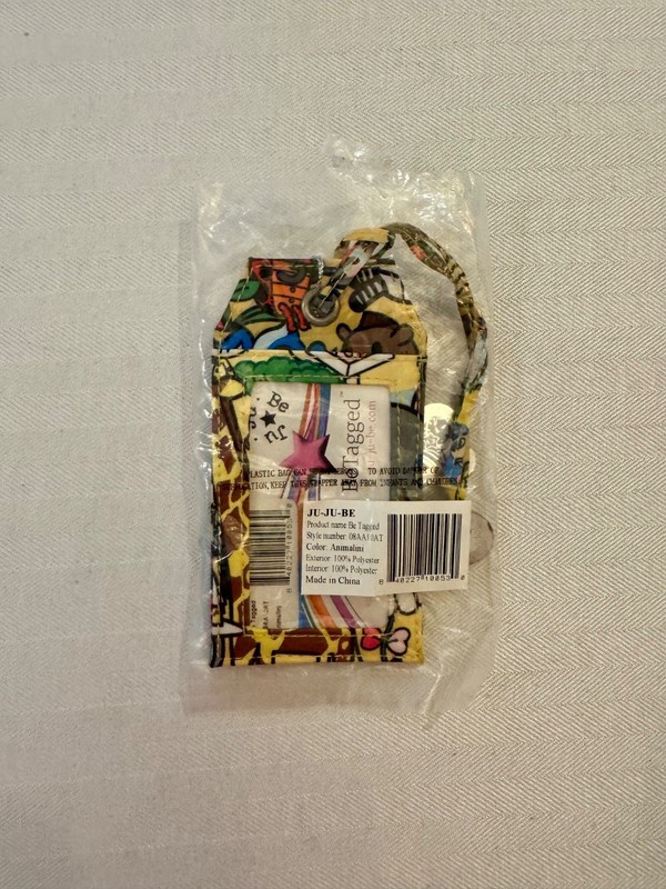New! RARE JuJuBe Be Tagged luggage tag- Animalini gallery