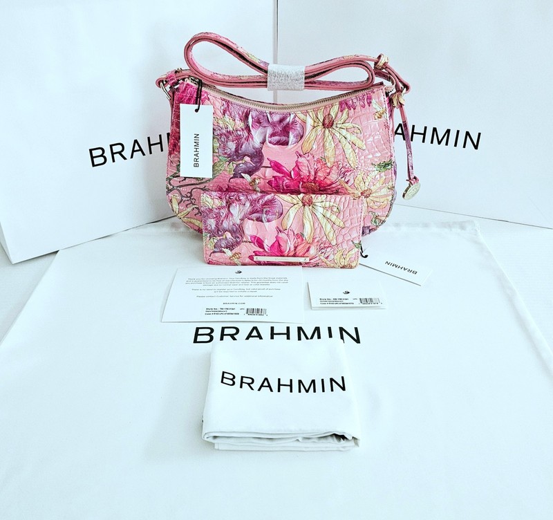 NEW BRAHMIN PERENNIAL SHAYNA W/ADY WALLET