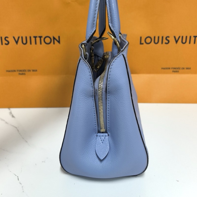 Louis Vuitton Montaigne BB Light Blue Monogram Empreinte Leather Top Handle gallery