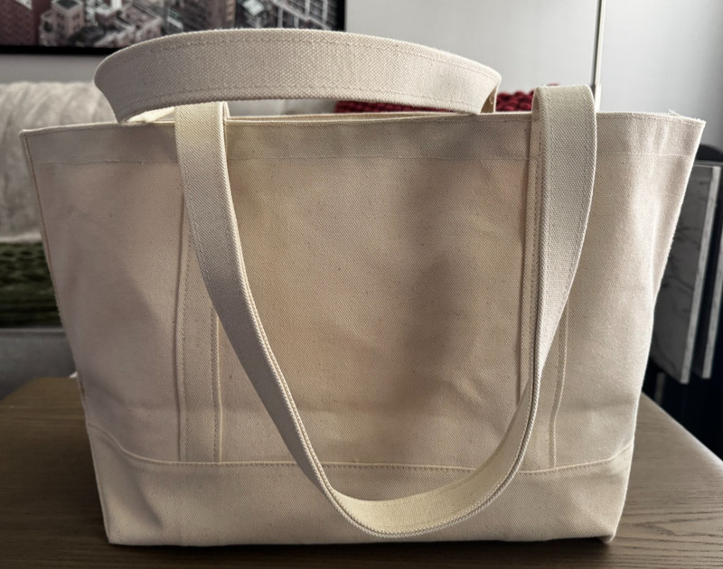 Baggu Medium Heavyweight Canvas Tote (Snoopy) gallery