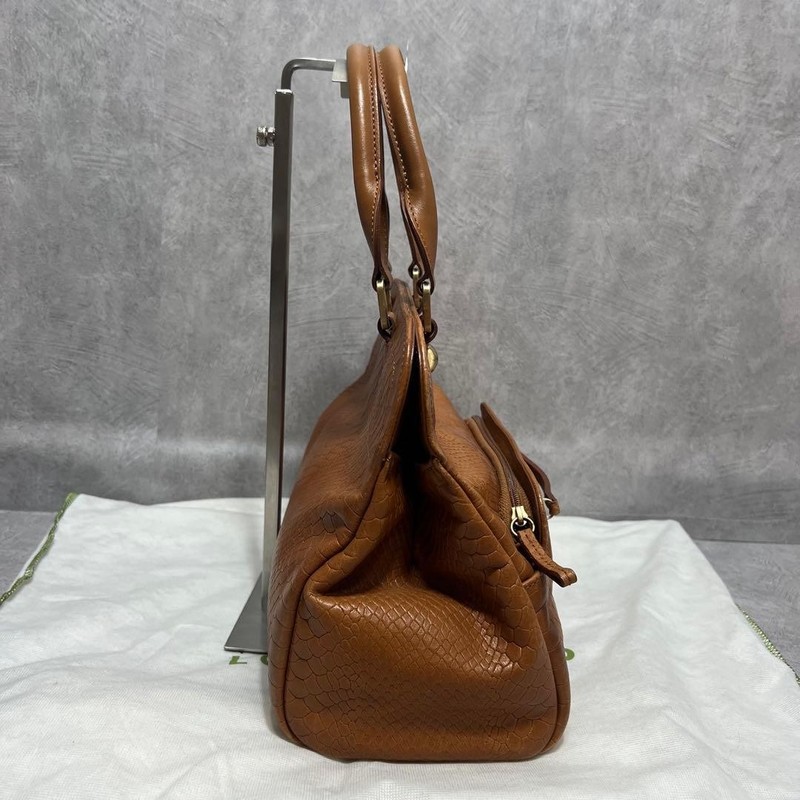 Longchamp Croco Embossed Python Leather 2-Way Shoulder Bag gallery
